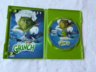 DVD El Grinch Jim Carrey Caja Verde