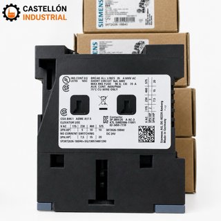 5 Contactores Siemens SIRIUS 3RT2026-1BB40 24VDC