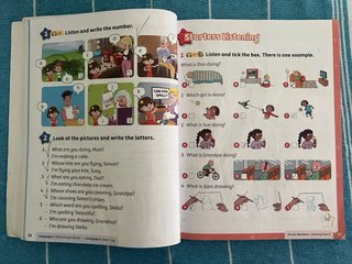 Libros de kid’s Box 2 de 2º de Primaria.