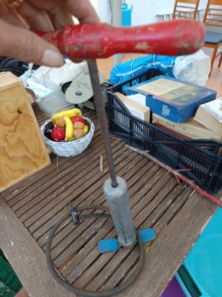 Bomba de aire antigua