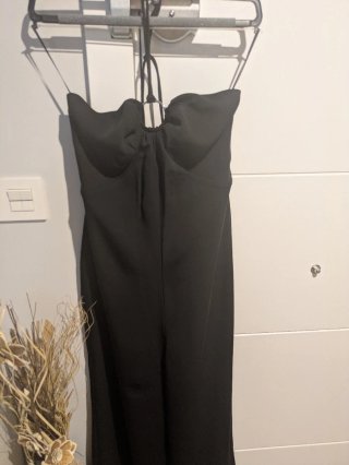Mono halter anilla Mango negro