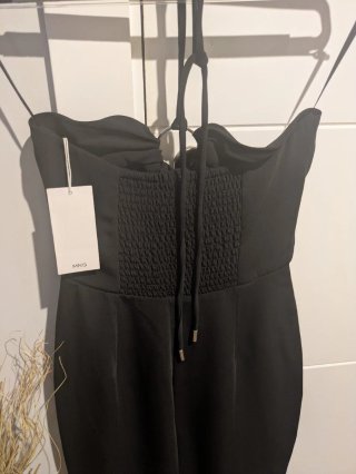 Mono halter anilla Mango negro