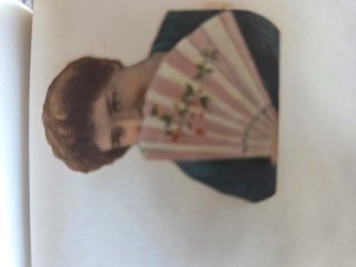 Cromos troquelados antiguos,dos hojas