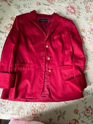 Blazer Rojo Purificación García