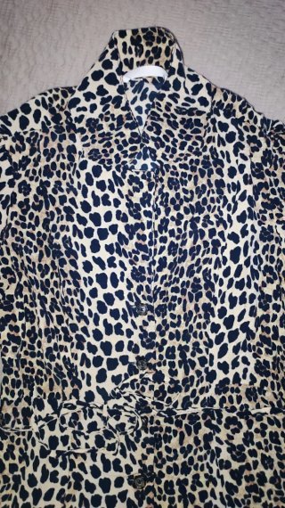 Abito Zara leopardato taglia XS
