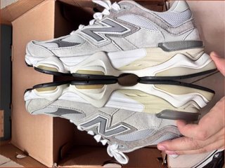 New Balance 9060 Gris/Blanco Talla 38