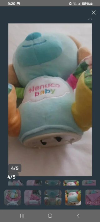 Cuna balancín y muñeco Nenuco