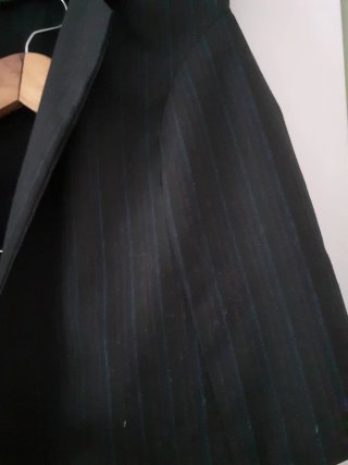 Falda y Chaleco Negro Talla M