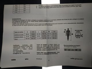Chaleco trabajo alta visibilidad Velilla