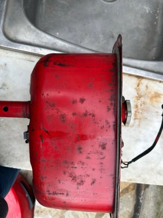 Depósito Vespa 200 Rojo