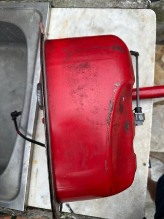Depósito Vespa 200 Rojo