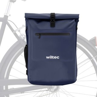 Wiltec | Borsa bici 4in1 25L blu impermeabile · Borse