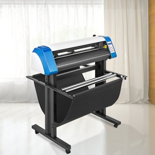Máquina de Corte de Vinilo de 34" Plotter Cortador Sensor Semiautomático USB