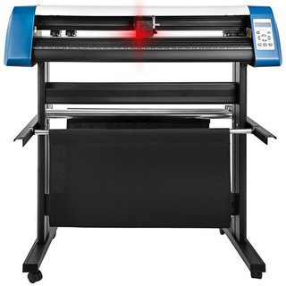 Máquina de Corte de Vinilo de 34" Plotter Cortador Sensor Semiautomático USB
