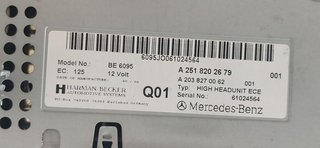 SISTEMA NAVEGACION GPS MERCEDES-BENZ CLASE R (W251) 320 CDI (251.022)