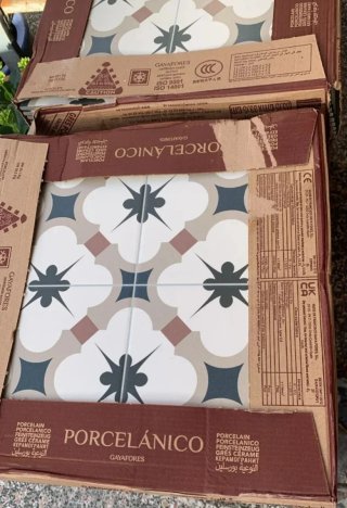 Baldosas hidráulicas estilo vintage