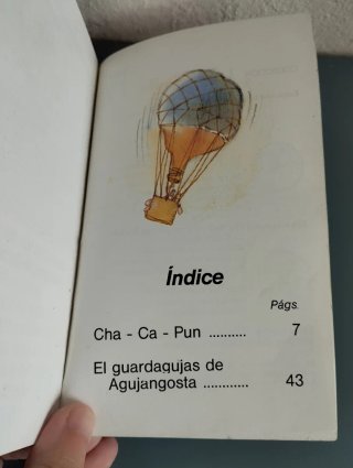 Libro cuento Cha-Ca-Pun 1987