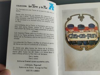 Libro cuento Cha-Ca-Pun 1987