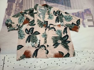Camisa Estampada Hawaiana