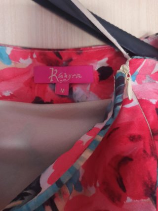 Vestido fiesta estampado floral