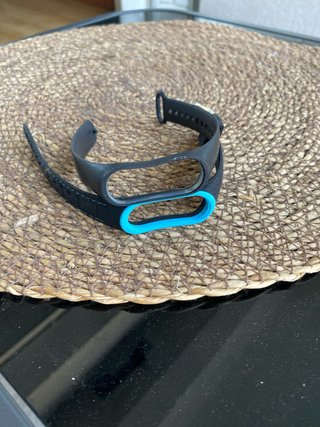 Correas Xiaomi Mi Band 3/4 Negro y Azul