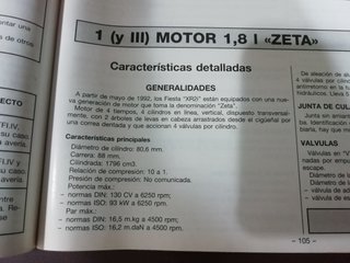 FORD FIESTA MK3 XR2I 16V GHIA S MANUAL DE TALLER