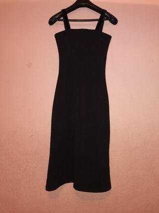 Vestido negro trompeta