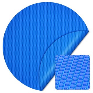 Pellicola solare per piscine rotonde Æ 5 m blu Copertura