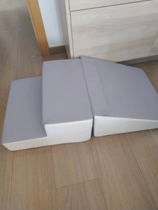 Colchoneta para pequeños gris