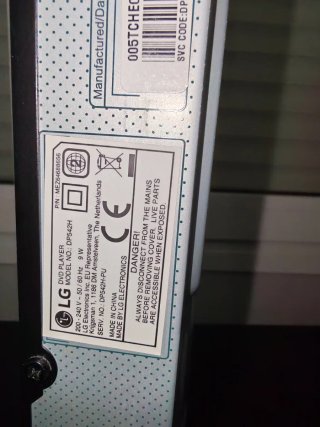 Reproductor DVD LG HDMI Full HD