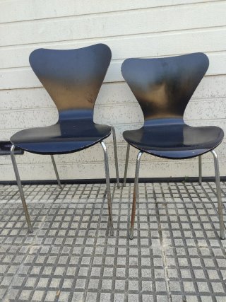 8+1 Sillas Butterfly Madera y Metal