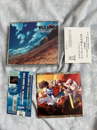 Wild Arms Bandas Sonoras CD Drama y Score