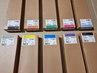 Lote 10 Tintas Epson 700ml T44J SC-P7500/P9500