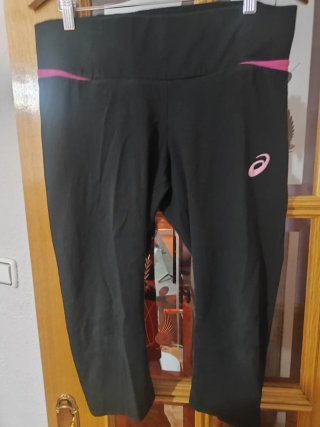 Pantalón Pirata Deportivo Asics Talla L