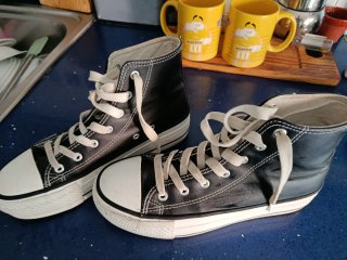 Botines negros talla 38