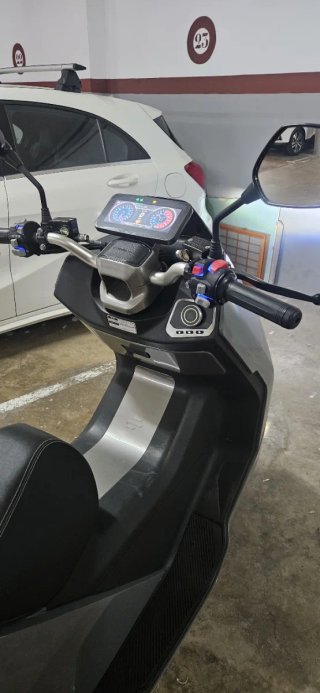 Moto Eléctrica Ecooter E5 Gris/Negra