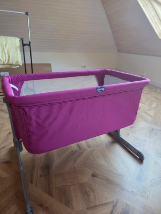 Culla a contatto Chicco Next 2 Me Rosa