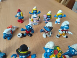 Lote de Figuras de Los Pitufos