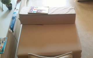 Colchón plegable cama de invitados