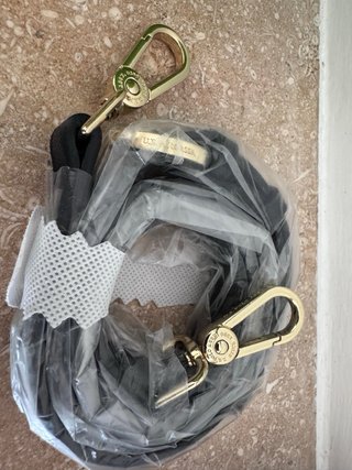 Tracolla borsa U.S. Polo Assn. oro e nero