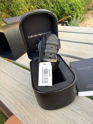 Reloj Emporio Armani Luigi Negro Cronógrafo