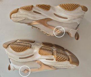 Zapatillas Steve Madden Possession-E Beige/Oro