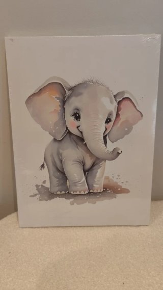 3 Telas Decorativas Animais Quarto Infantil 30X40