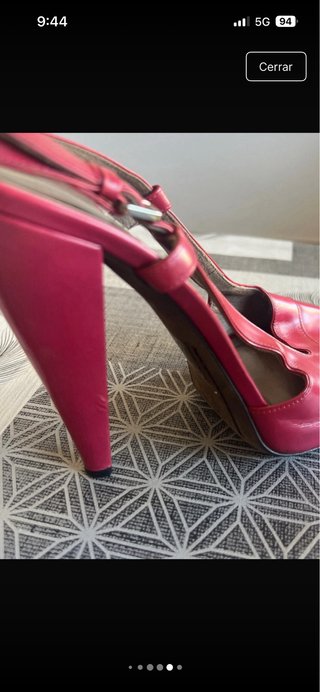 Tacones Loewe Rojos talla 39