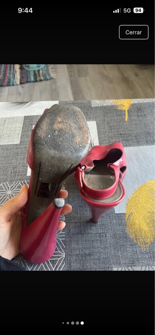 Tacones Loewe Rojos talla 39