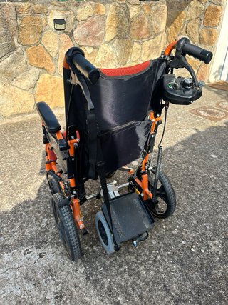 Lote grúa traslado, silla de ruedas electrica...