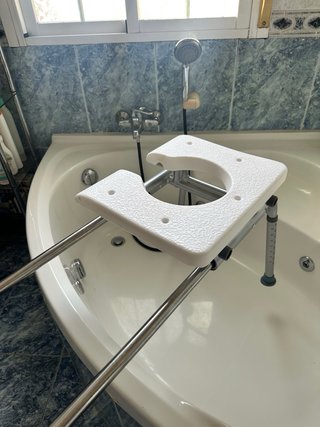 Lote grúa traslado, silla de ruedas electrica...