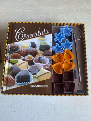 Set completo x preparare cioccolatini con ricette