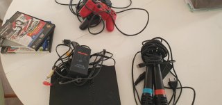 Consola PlayStation 2 Negra + Juegos y Accesorios
