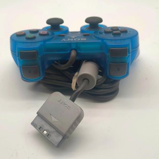 Controller Sony PS1 Playstation 1  Blu Trasparente